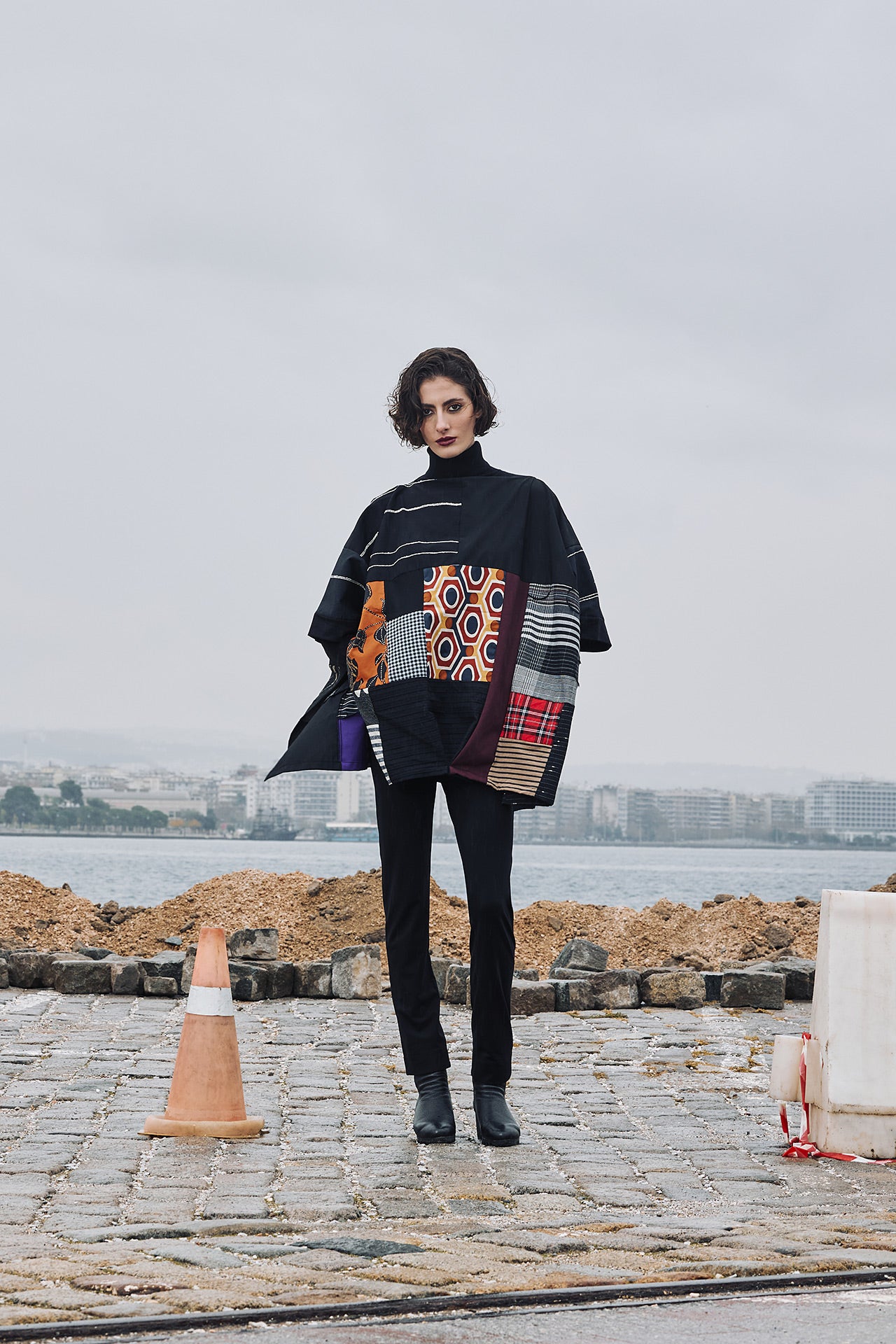 Μπλούζα Rita - Πολύχρωμο Patchwork