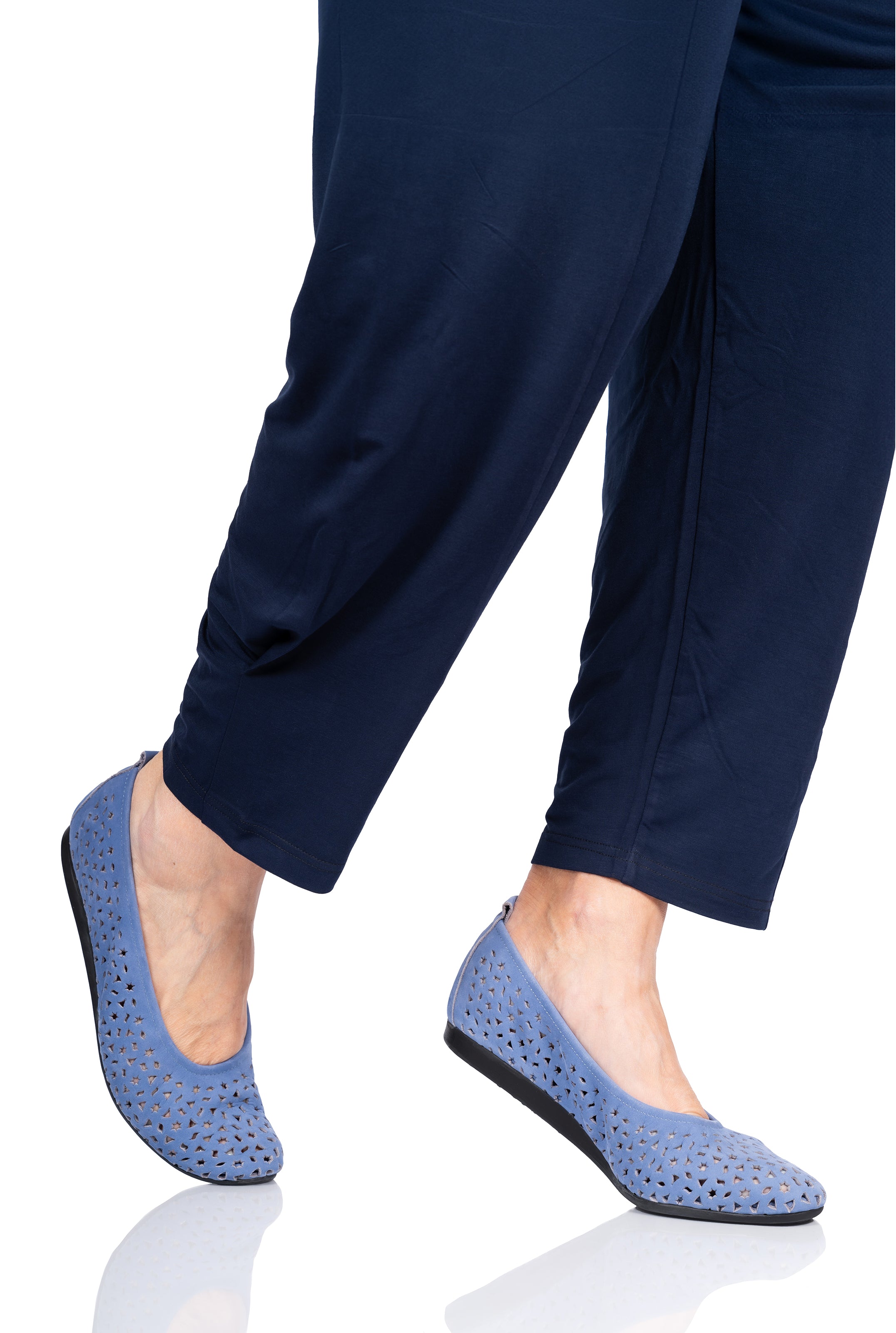 Arche Μπαλαρίνες Lilly - Μπλε Ρουά - Chic & Simple