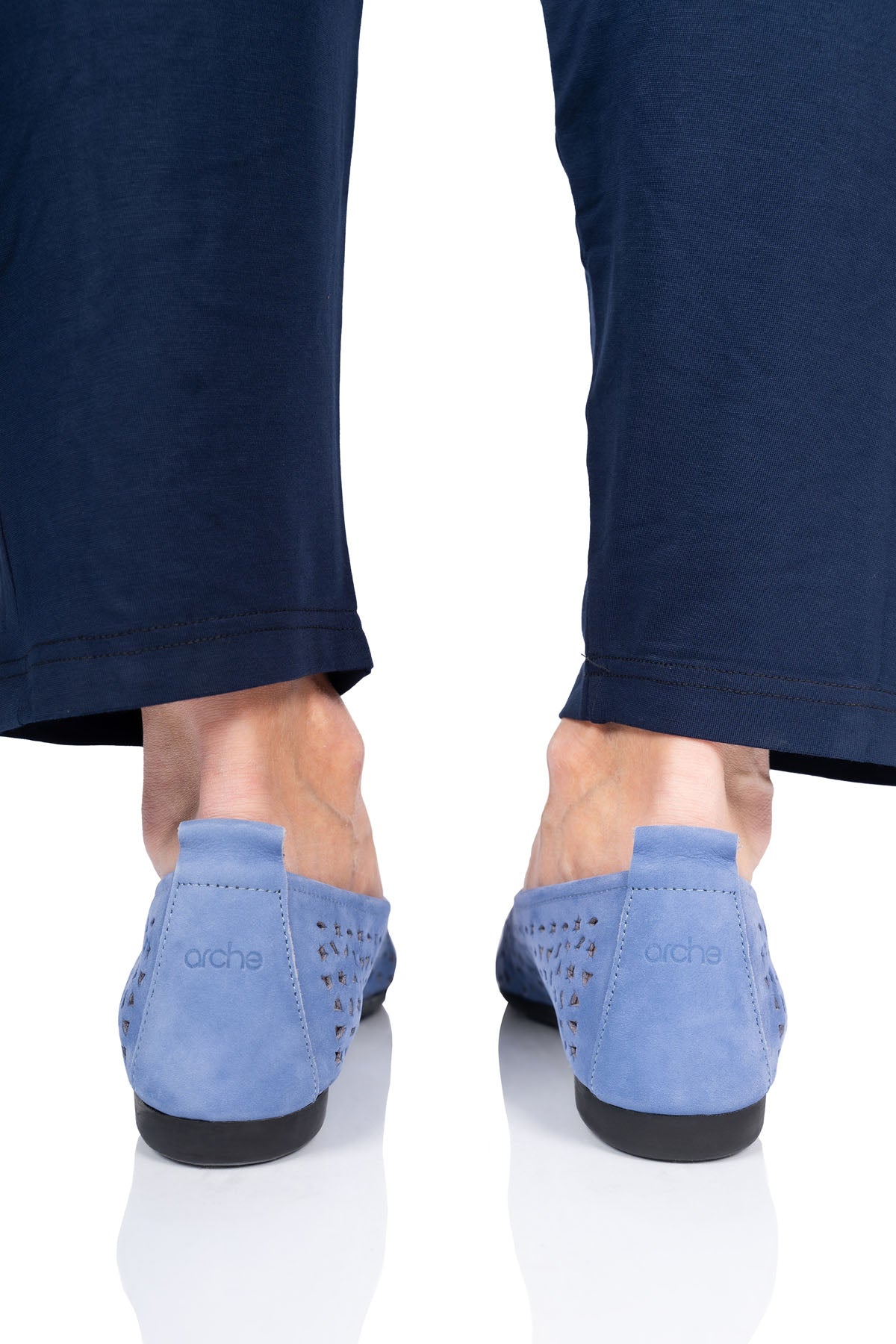 Arche Μπαλαρίνες Lilly - Μπλε Ρουά - Chic & Simple