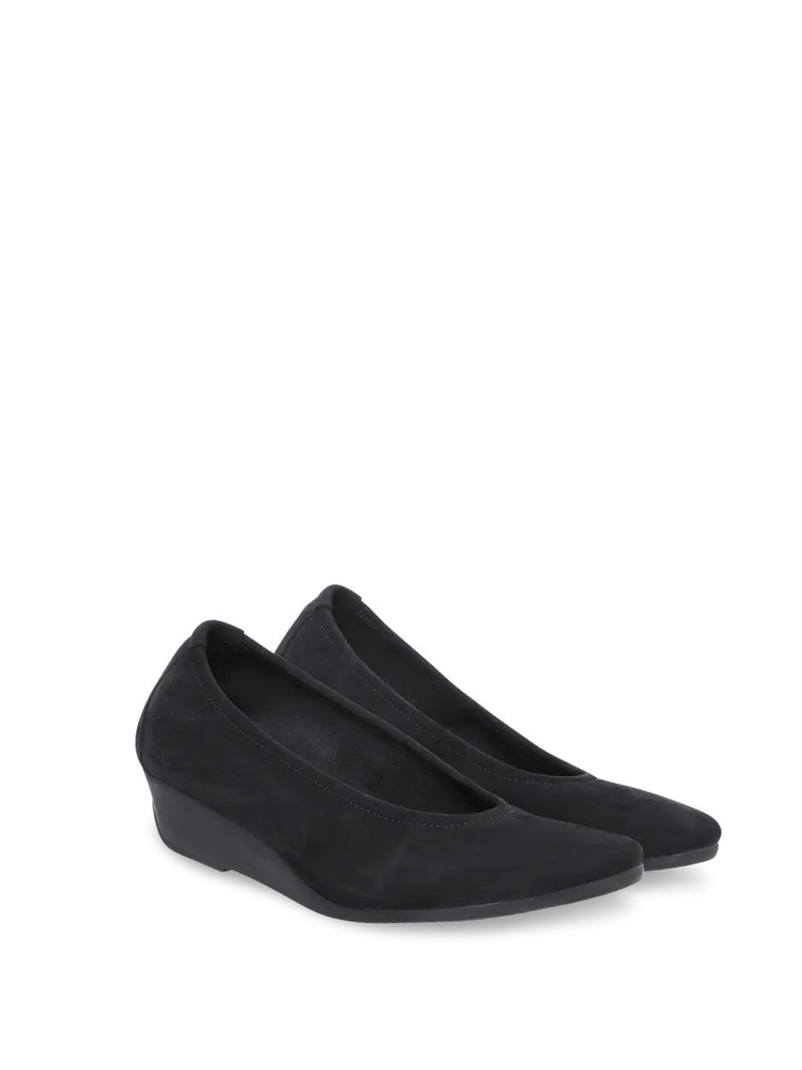 Arche Μπαλαρίνες με Πλατφόρμα Anyako - Μαύρες - Chic & Simple