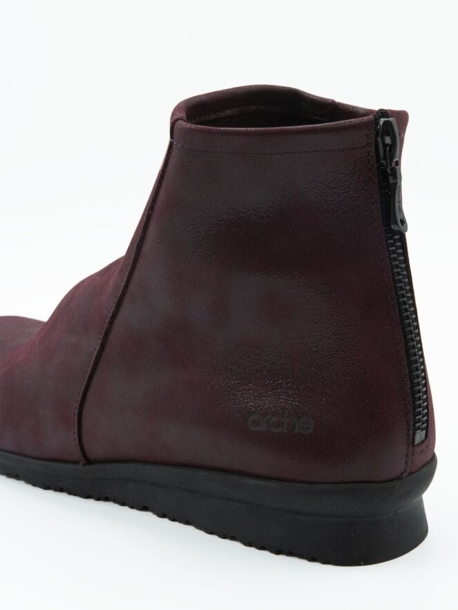 Arche Μποτάκια Αστραγάλου Baryky - Μεταλιζέ Μπορντό - Chic & Simple