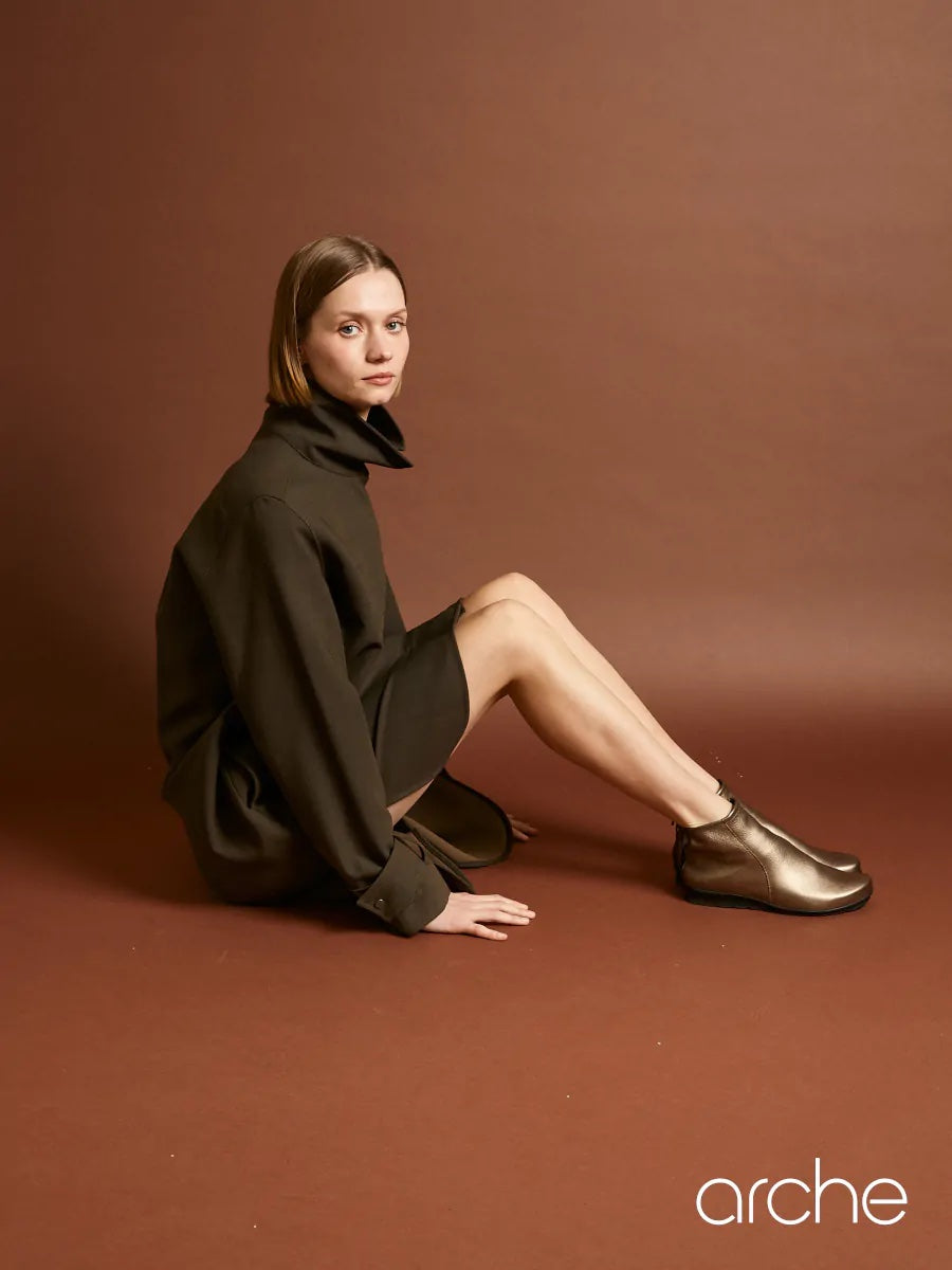 Μποτάκια Baryky - Metal Χρυσό