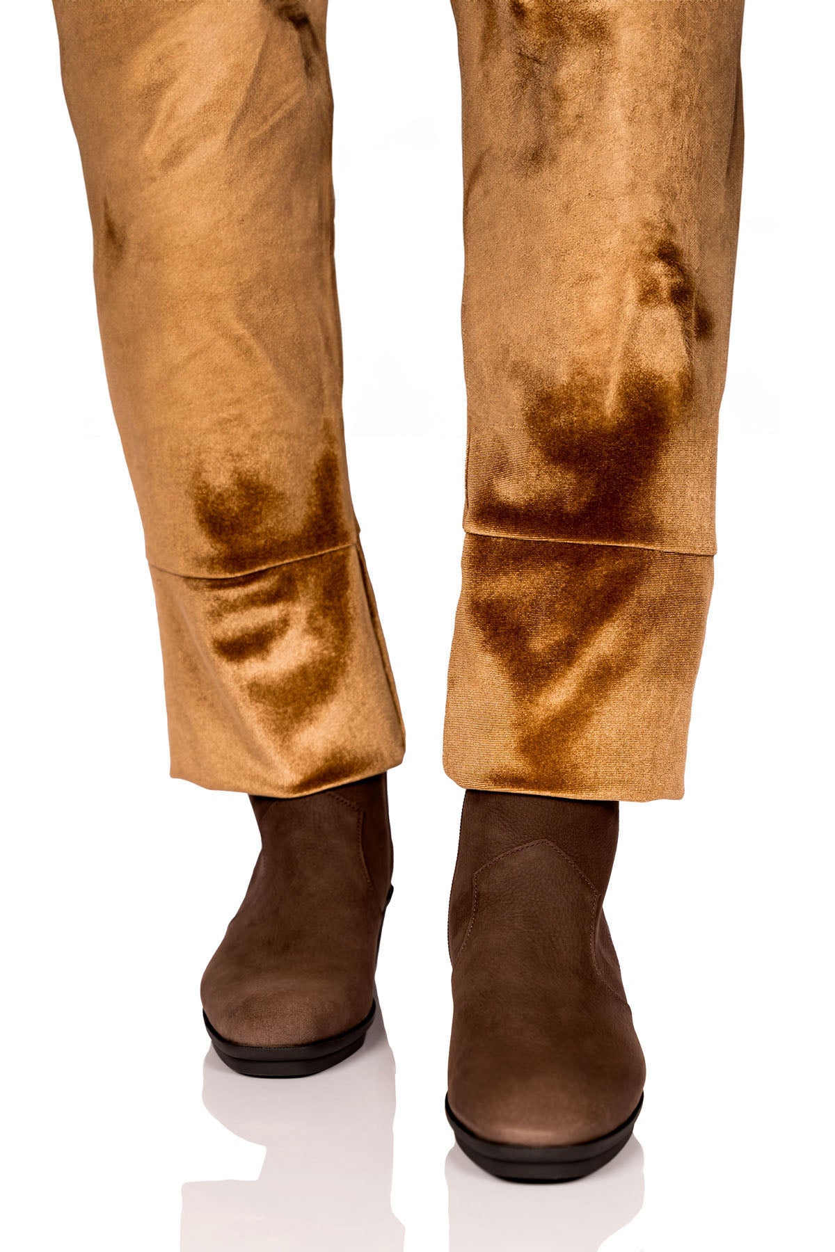 Arche Μποτάκια με Τακούνι Junity - Truffe - Chic & Simple