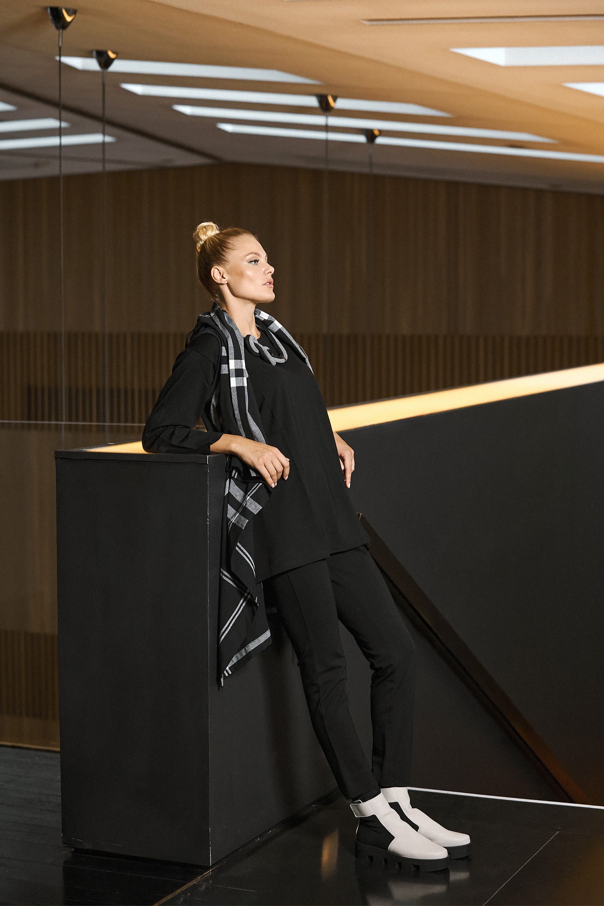 Μπότες Treeck - Άσπρο/Μαύρο