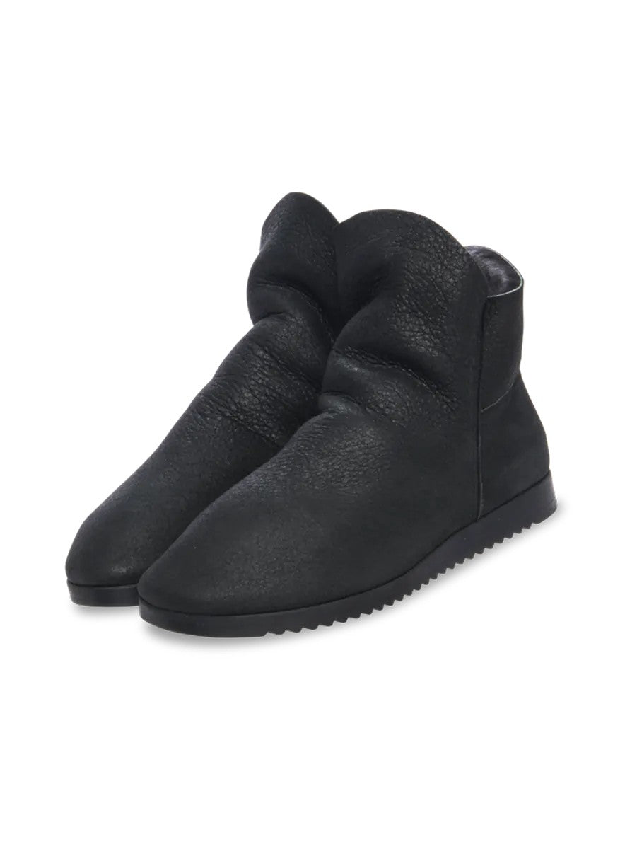 Chic & Simple Arche Γούνινα Μποτάκια Boasha - Black