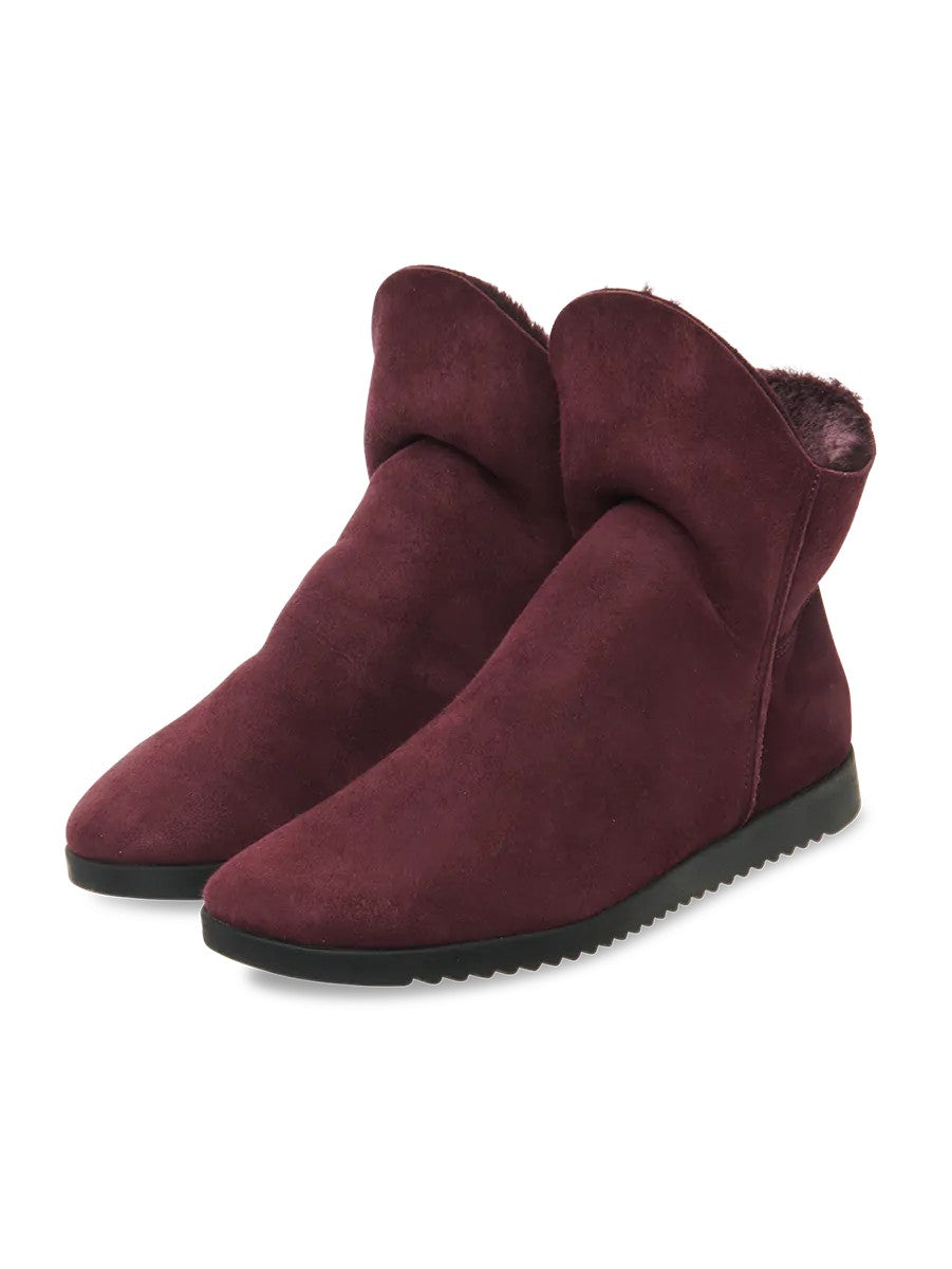 Arche Γούνινα Μποτάκια Boasha - Σκούρο Μπορντό (Othelo)