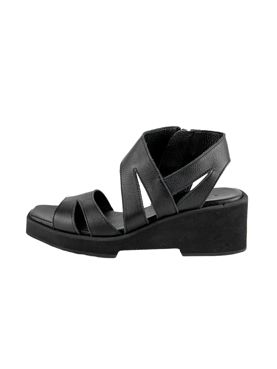 Arche Πέδιλα Πλατφόρμες Rialto - Μαύρα