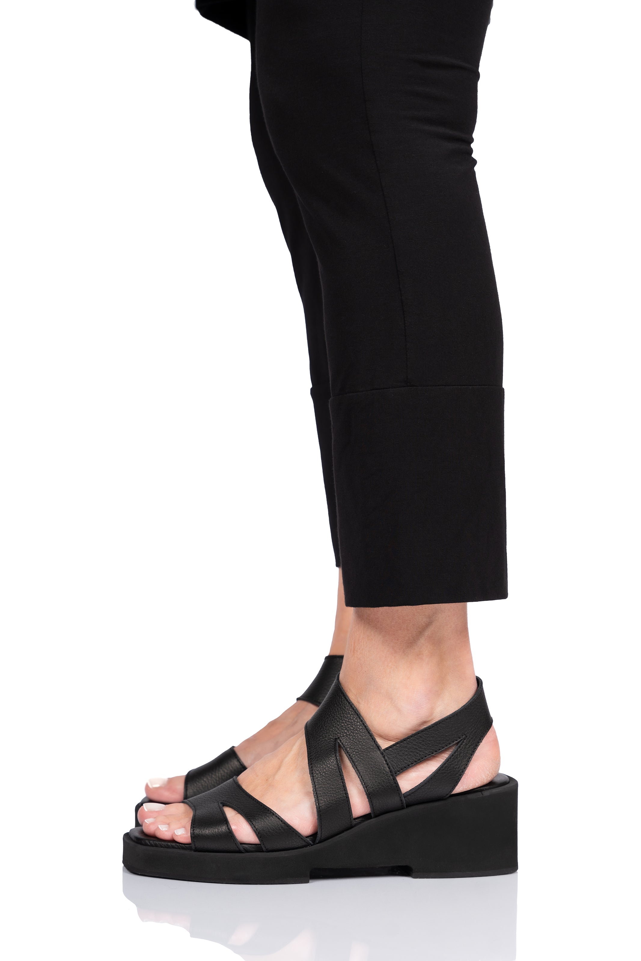 Πέδιλα Πλατφόρμες Rialto - Μαύρα