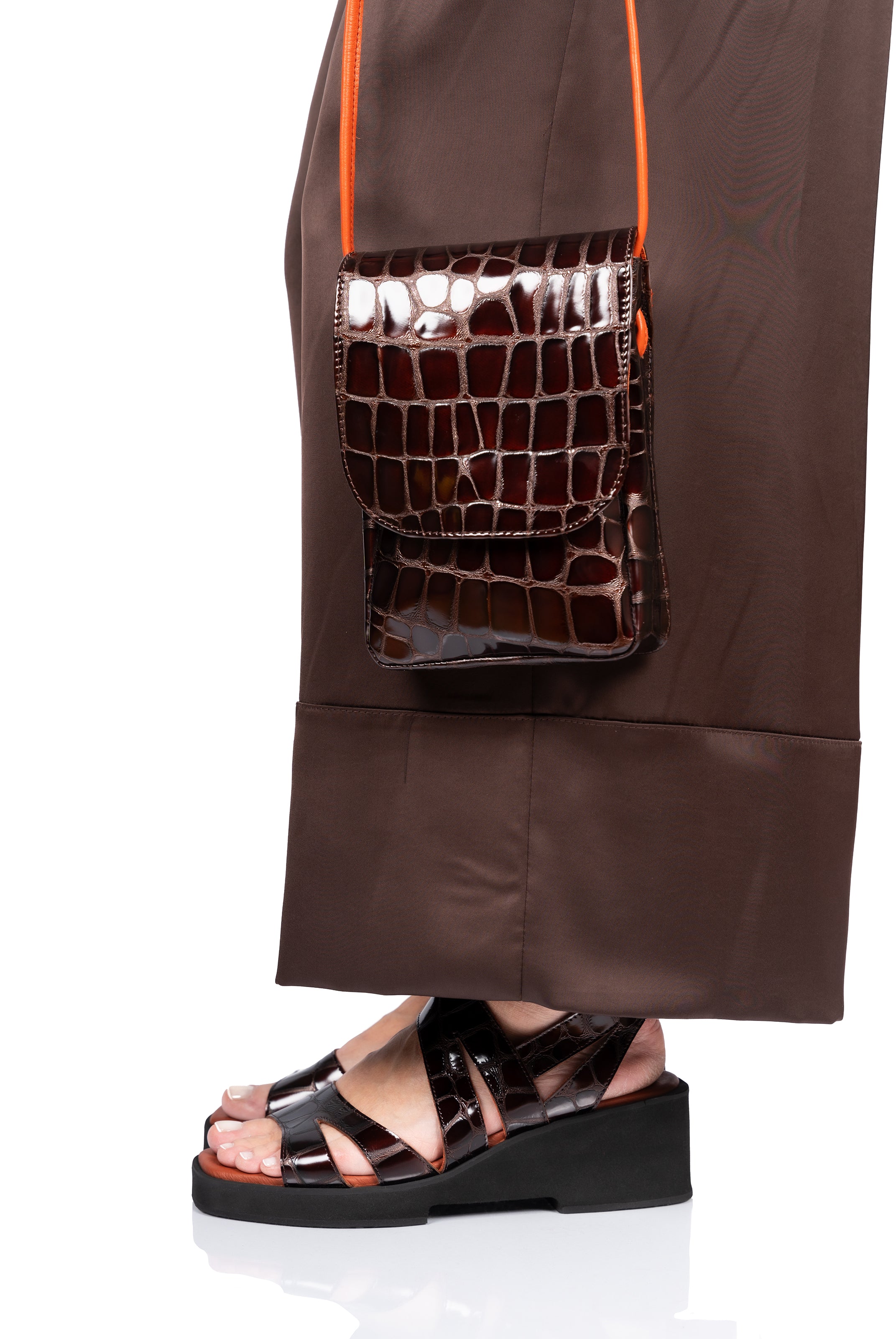 Arche Πέδιλα Πλατφόρμες Rialto - Βουργουνδί - Chic & Simple