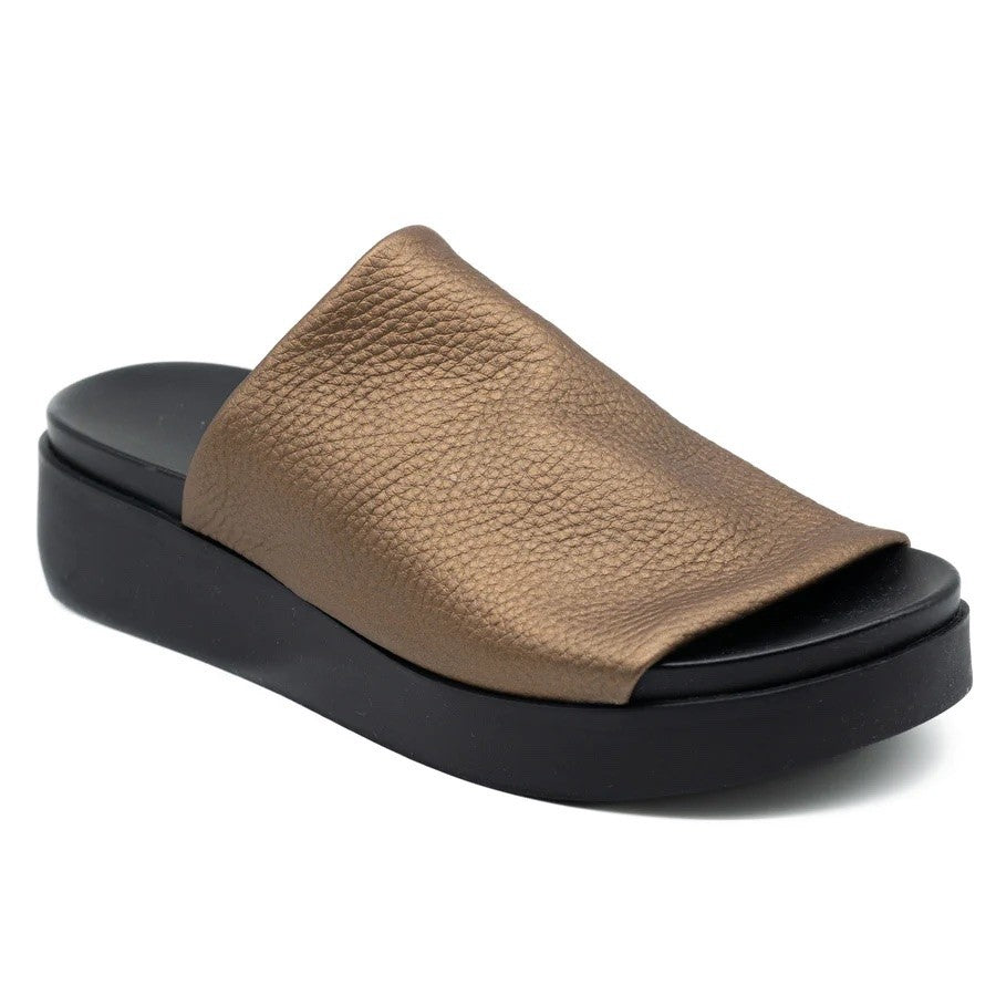 Slippers Myazzo - Metallic Bronze