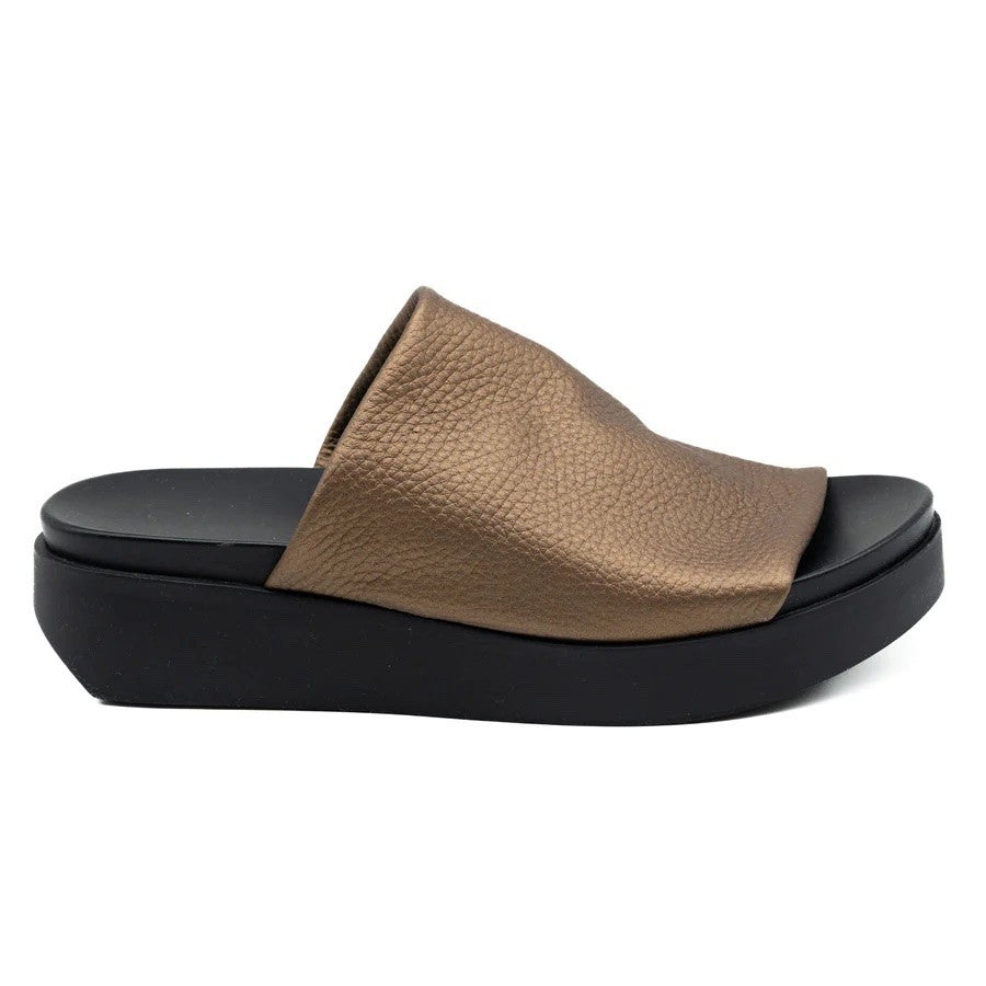 Slippers Myazzo - Metallic Bronze