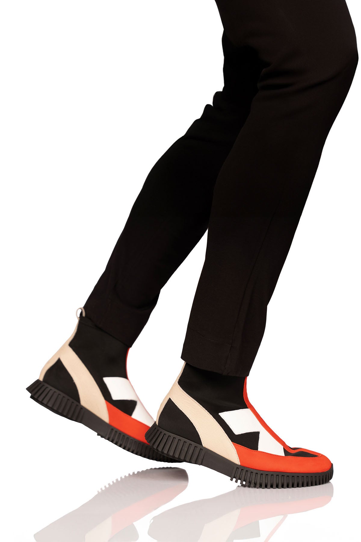 Arche Sneakers Μποτάκια Haveke - Multicolor Pando/Sable/Blanc - Chic & Simple