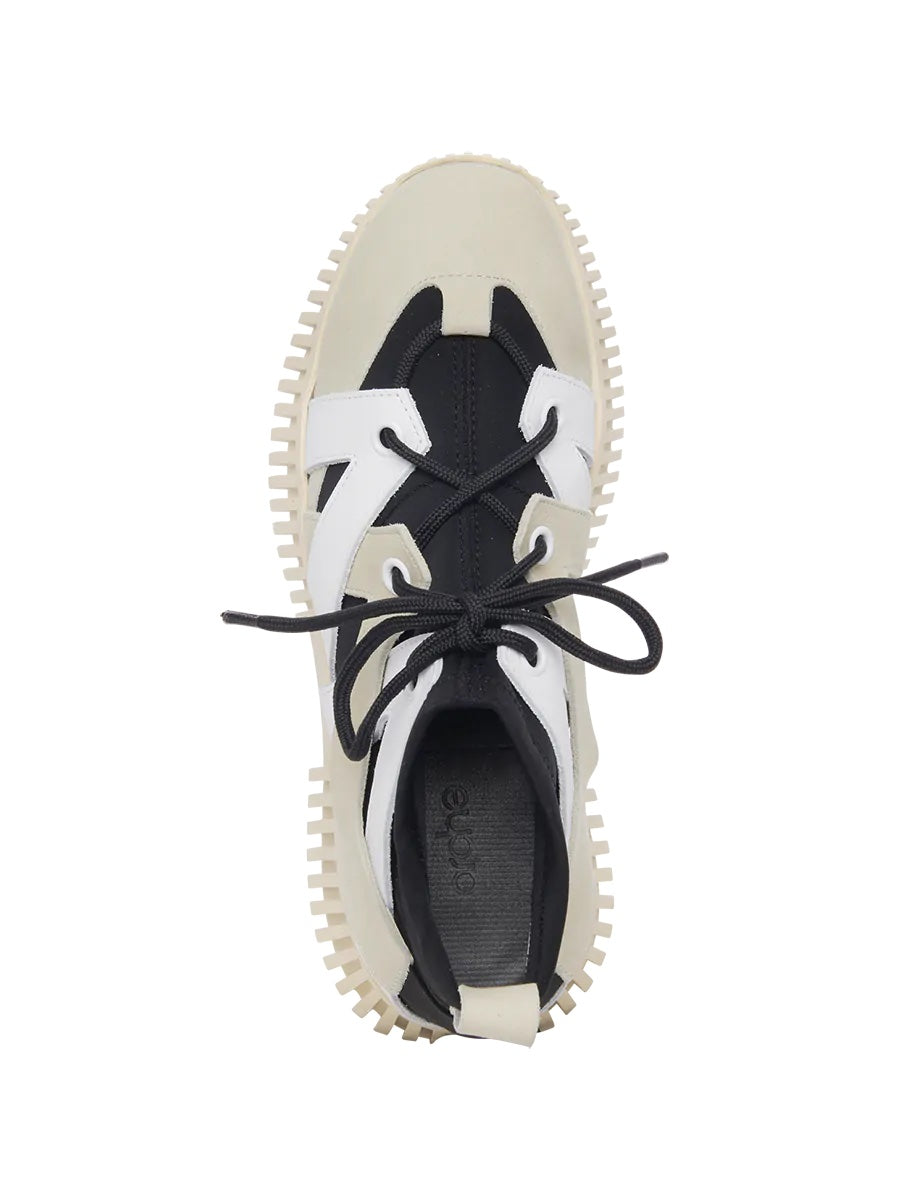Arche Sneakers Havata - Multicolor Άσπρο/Μαύρο/Εκρού - Chic & Simple
