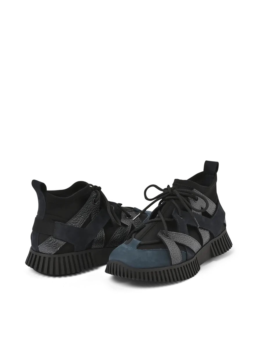 Arche Sneakers Havata - Multicolor Μπλε/Μαύρο/Ασημί - Chic & Simple
