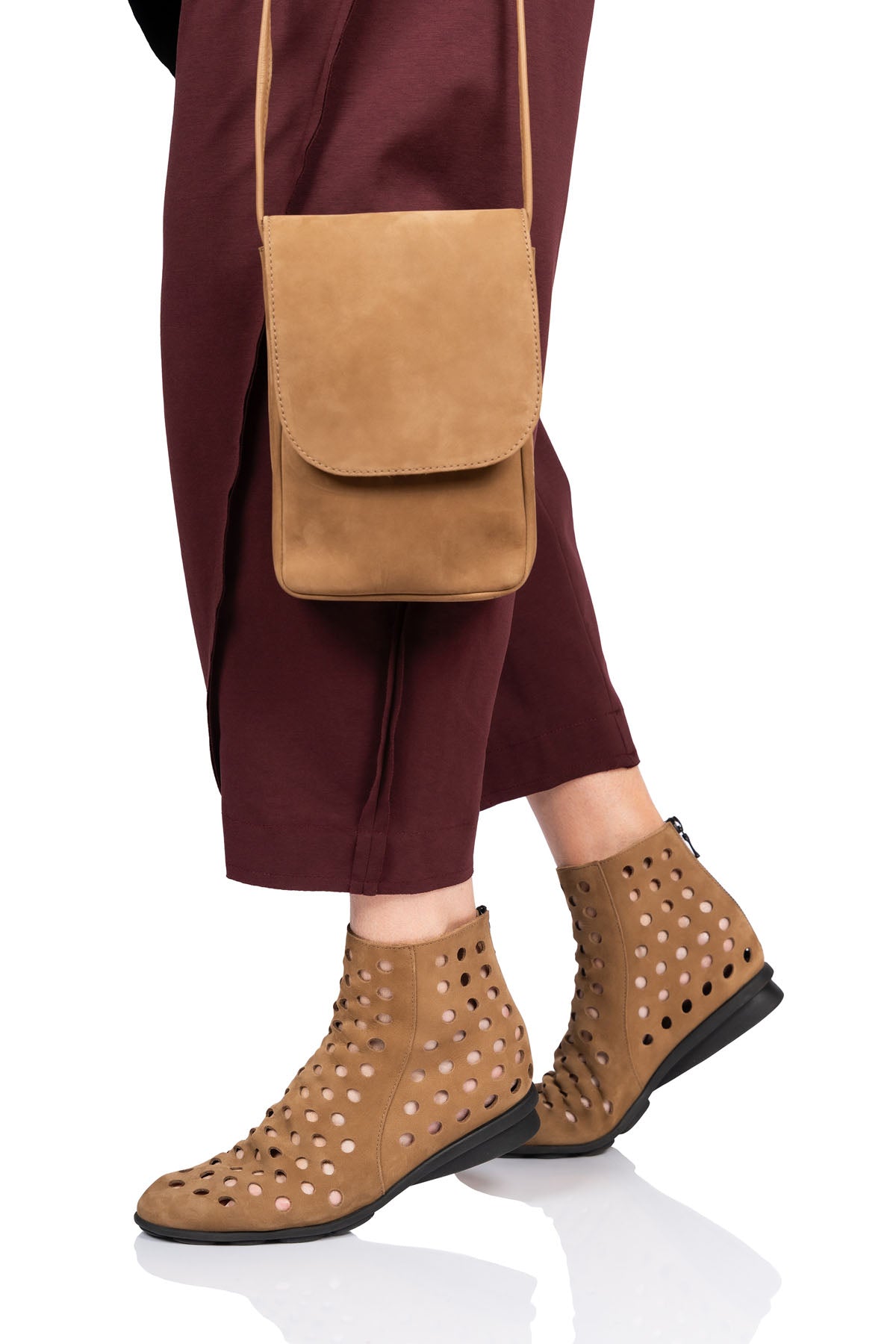 Arche Τσαντάκι Adily - Ταμπά - Chic & Simple