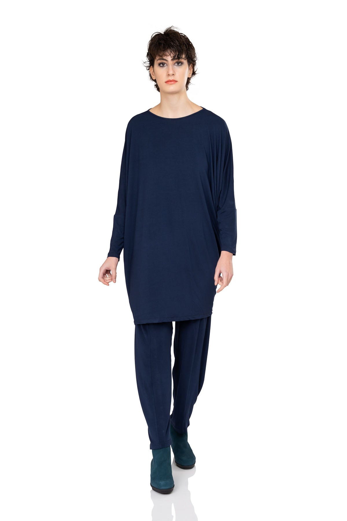 Μπλούζα Αμάντα και Παντελόνι Μυρτώ - Μπλε Σκούρο