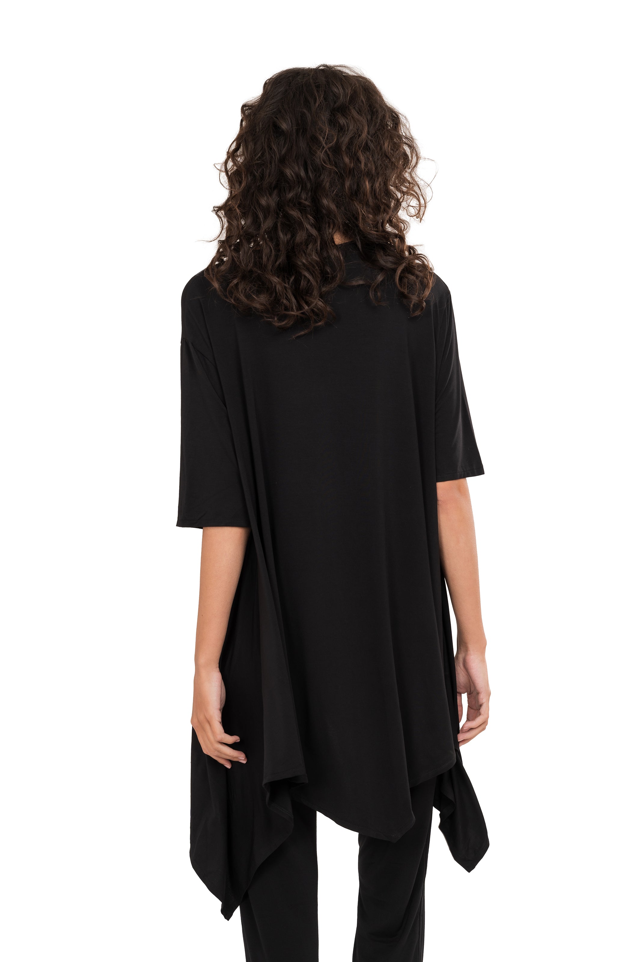 Chic & Simple Μπλούζα Ευανθία - Μαύρη