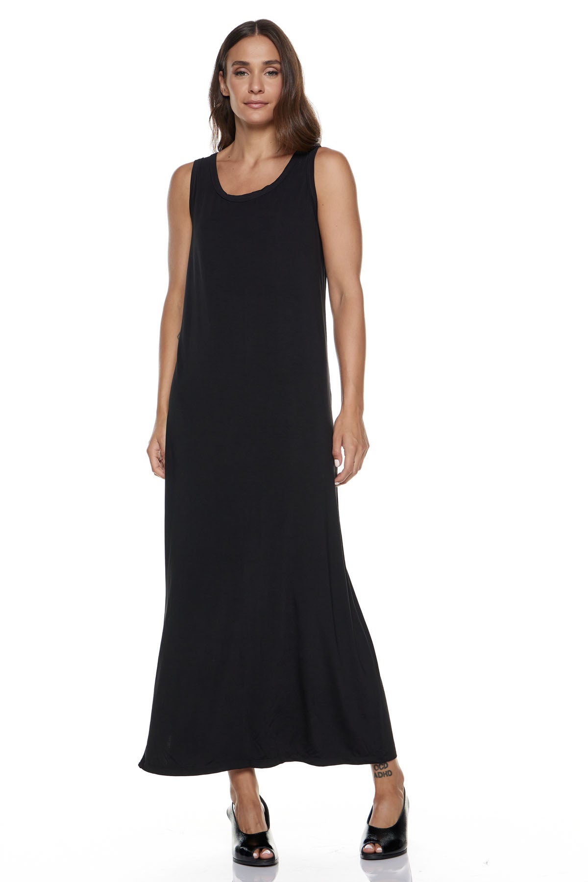 Chic & Simple Φόρεμα (Basics) Φατιόνα - Μαύρο