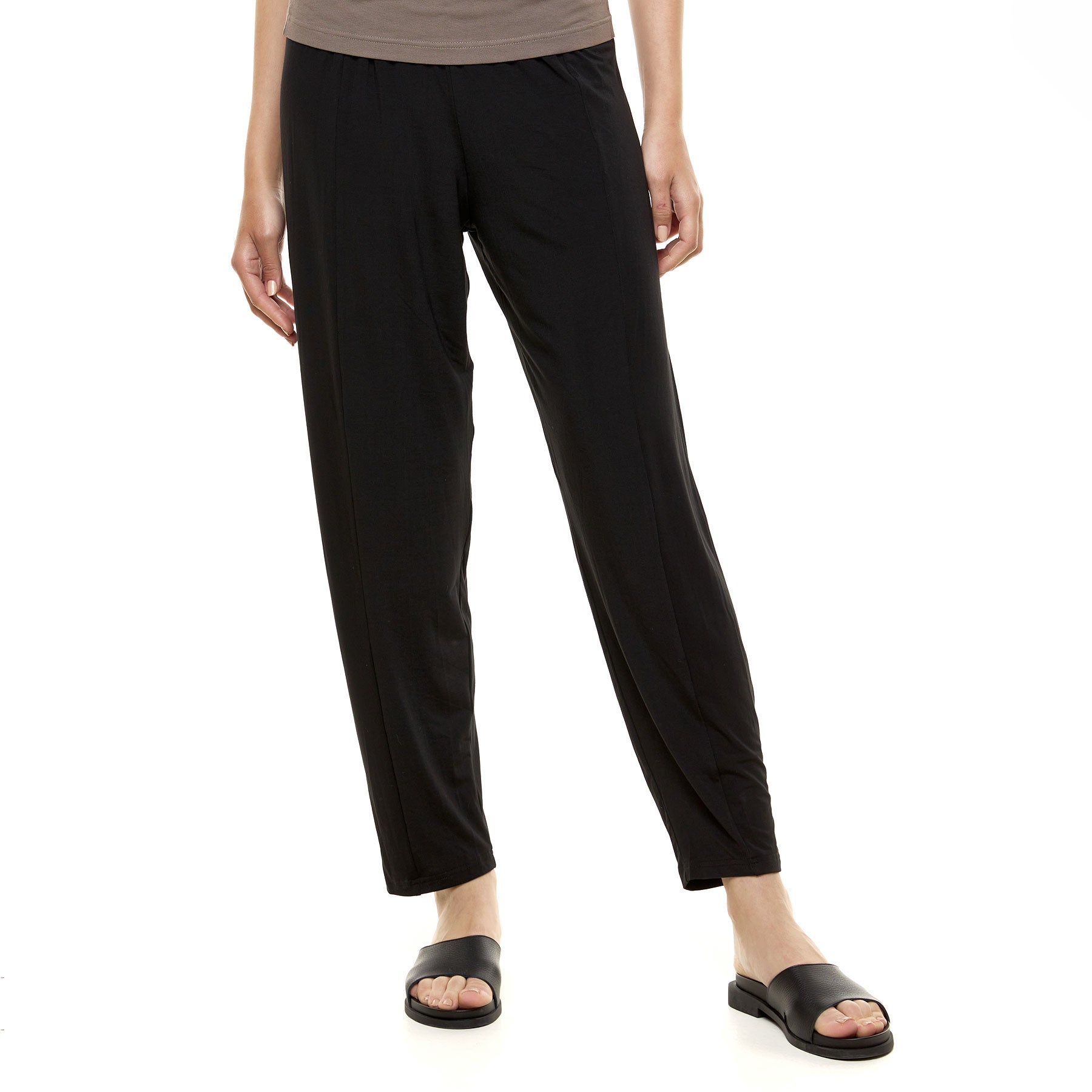 Chic & Simple Παντελόνι Μυρτώ - Μαύρο