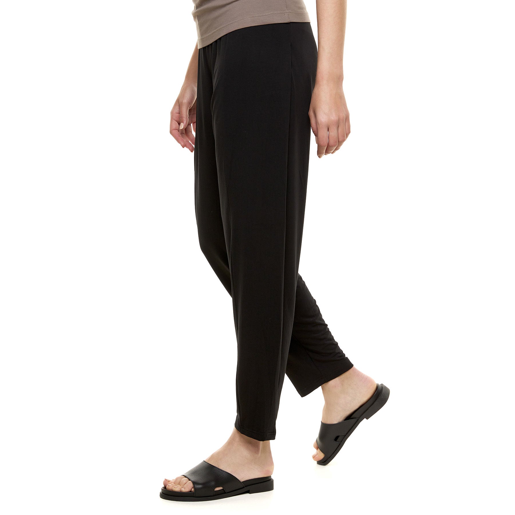 Chic & Simple Παντελόνι Μυρτώ - Μαύρο