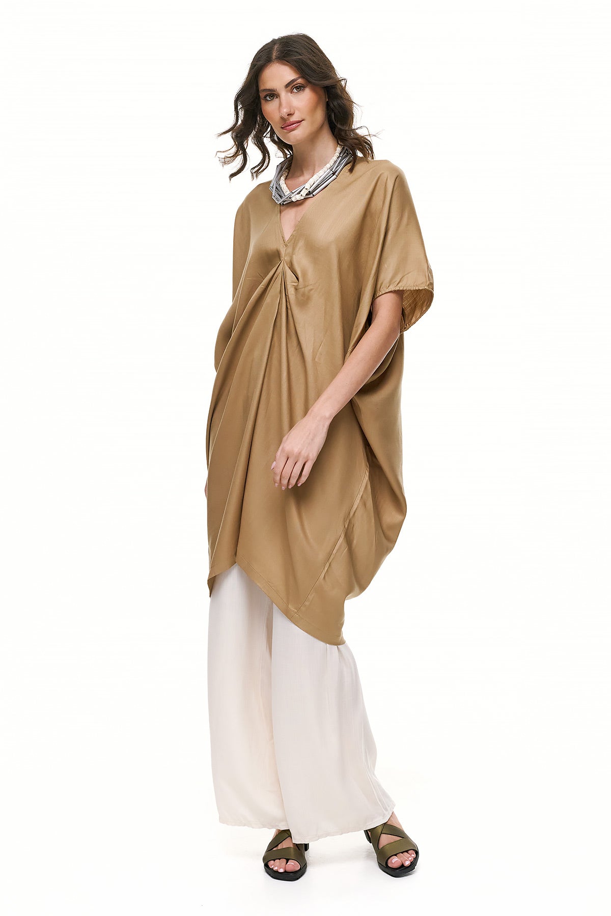 Wendy Trendy Μπλουζοφόρεμα Lauren - Χρυσό