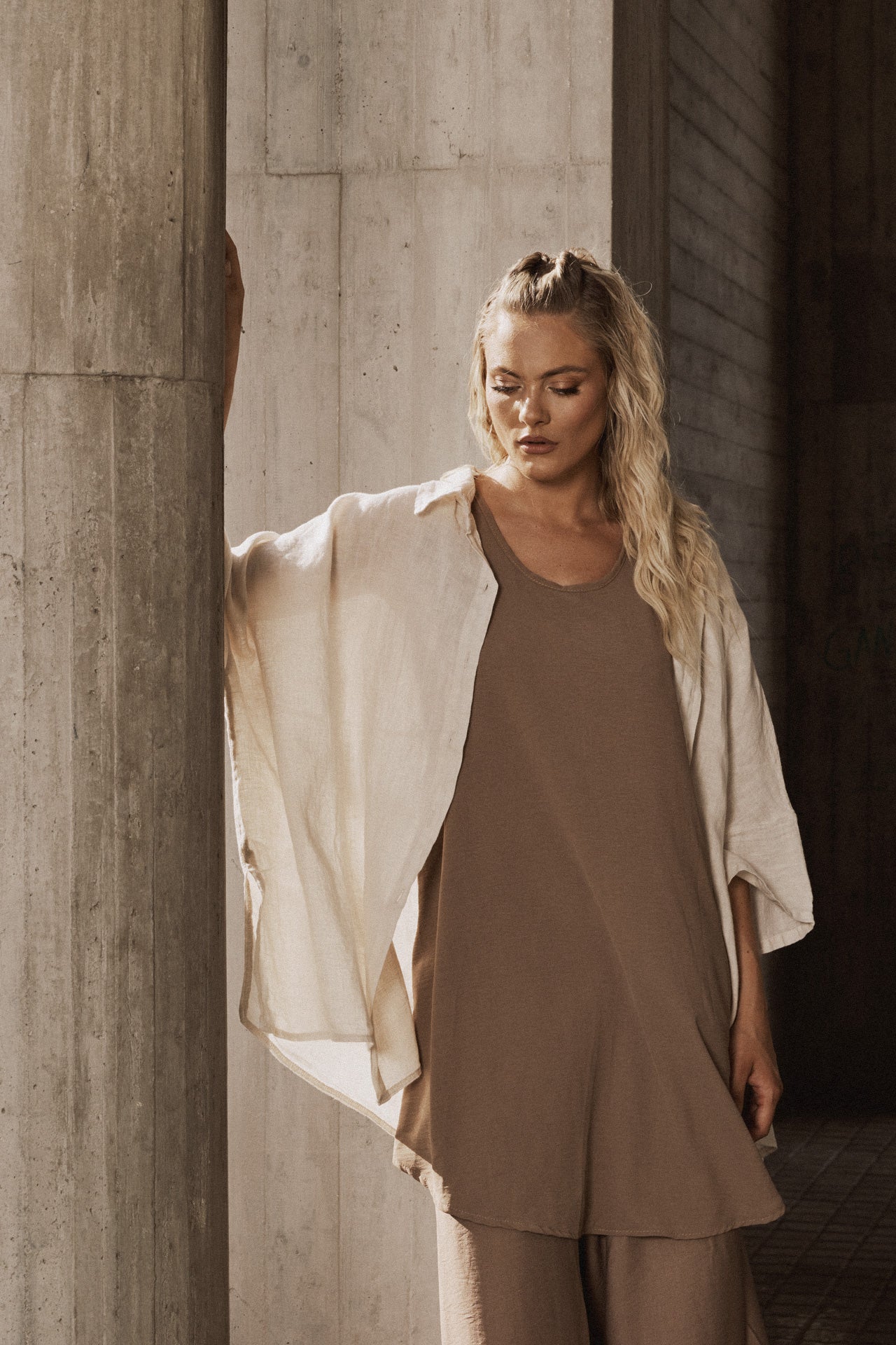 Fani Cardigan - Ecru/Beige