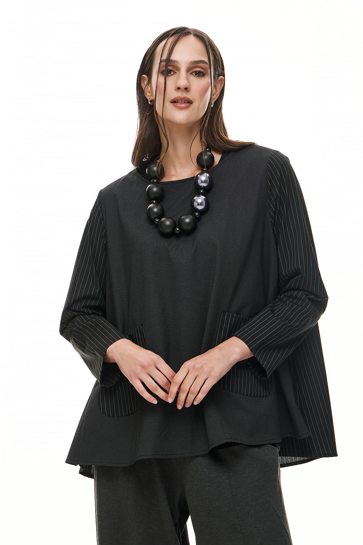 Wendy Trendy Γυναικεία Μπλούζα Shelly - Μαύρη