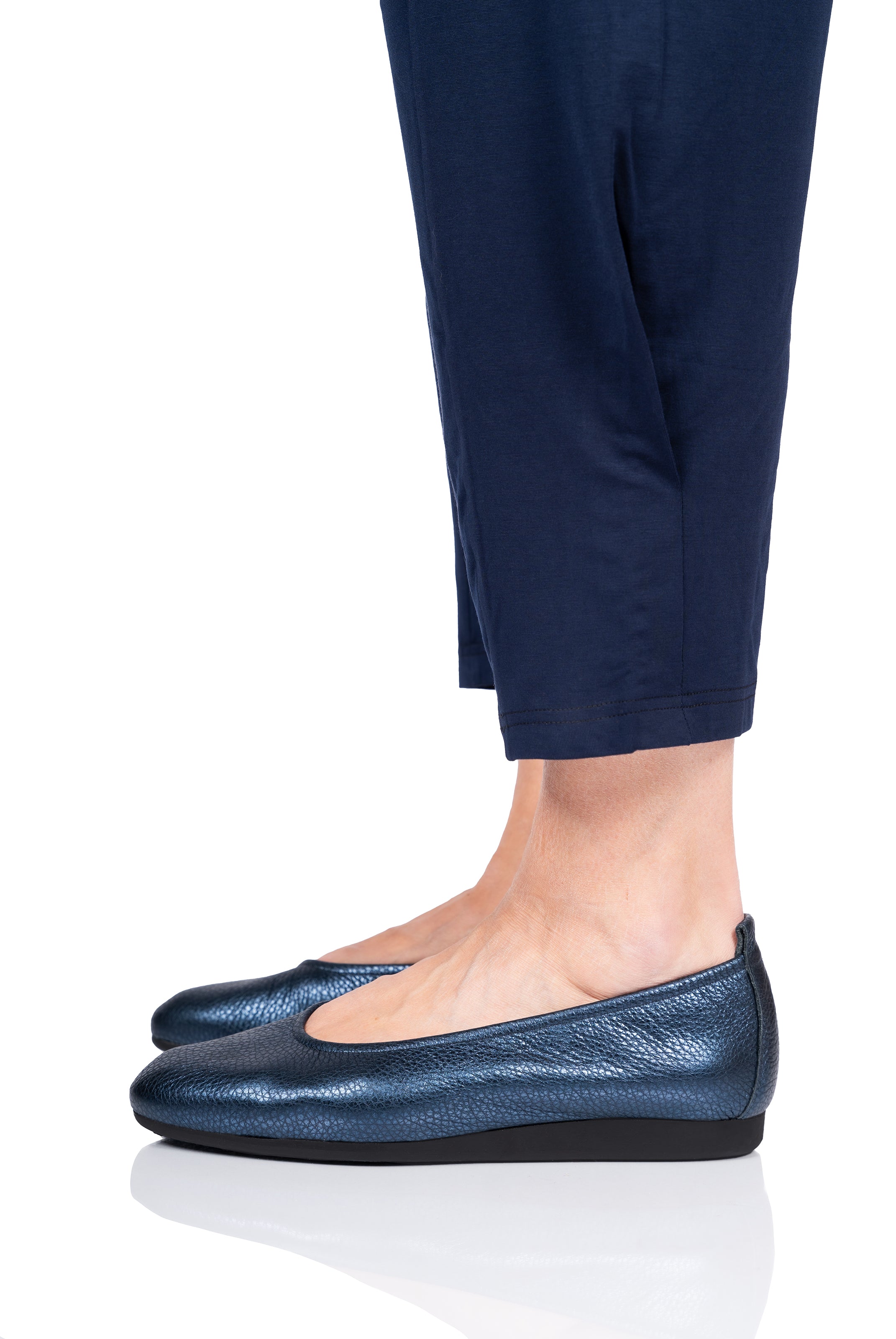 Arche Laius Ballerinas - Metallic Blue - Chic & Simple