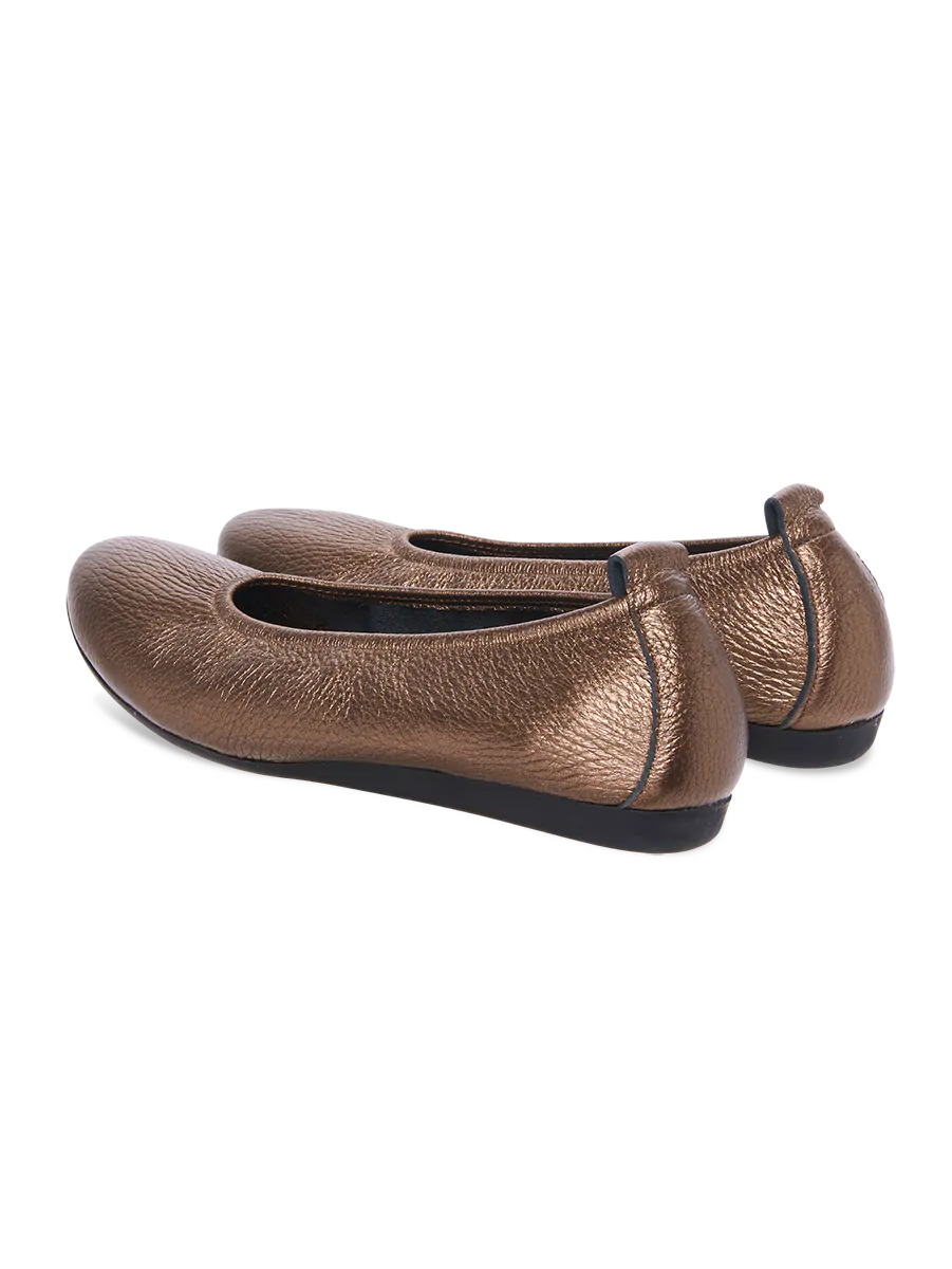 Arche Laius Ballerinas - Metallic Bronze - Chic & Simple