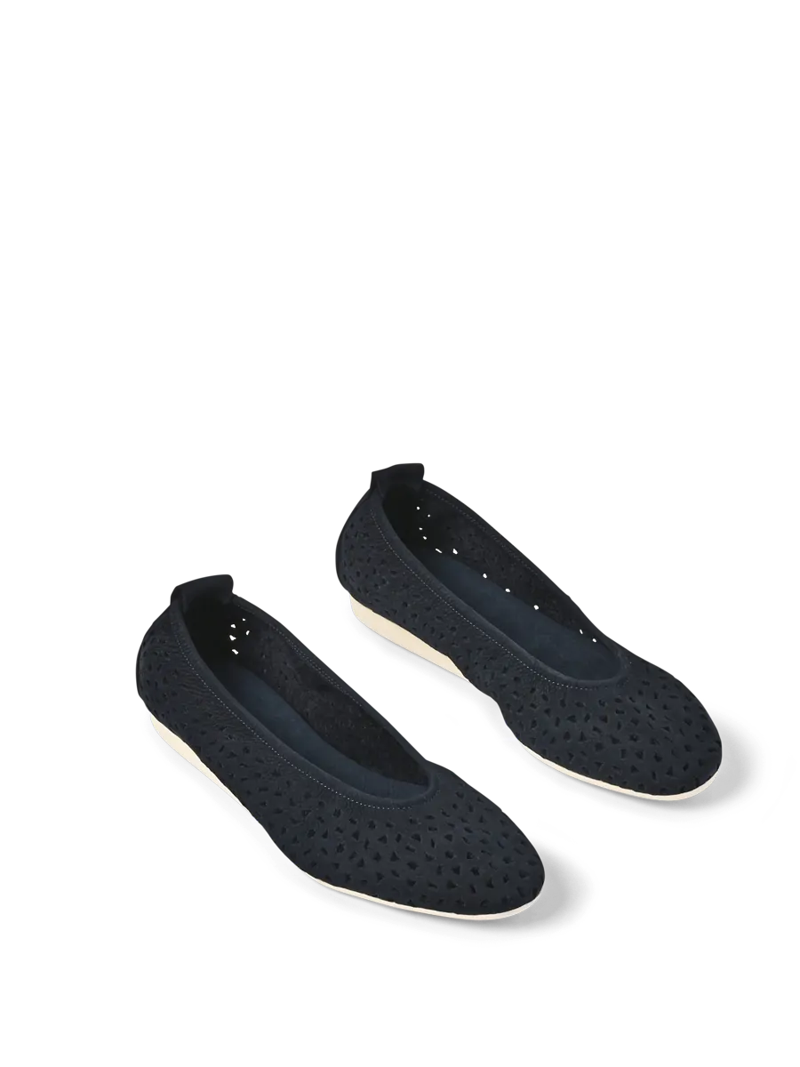 Arche Μπαλαρίνες Lilly - Μπλε Σκούρο - Chic & Simple