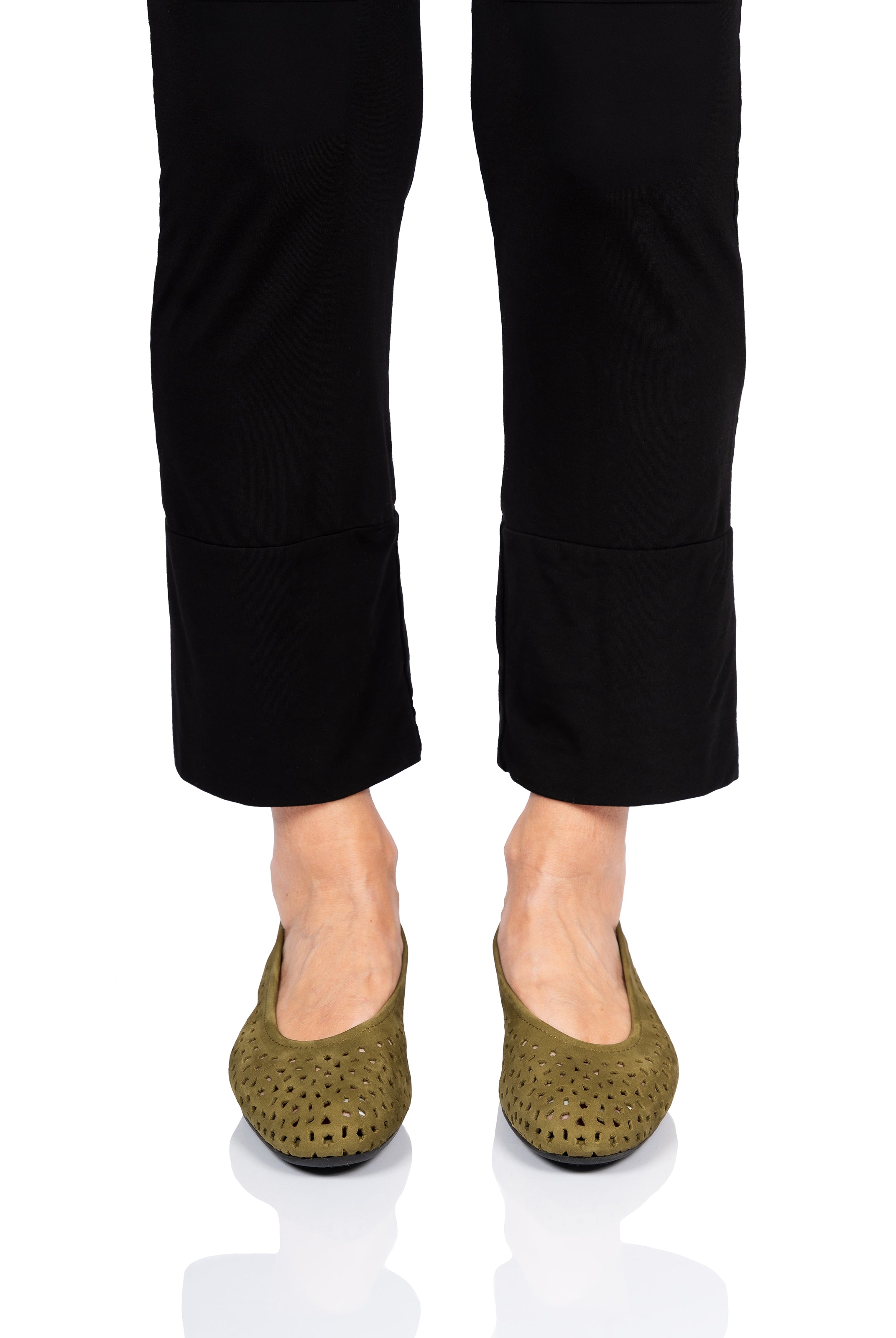 Arche Lilly Ballerinas - Olive - Chic & Simple