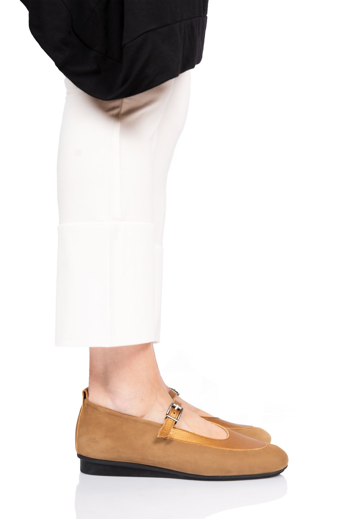 Arche Μπαλαρίνες με Μπαρέτα Nikaby - Ταμπά - Chic & Simple