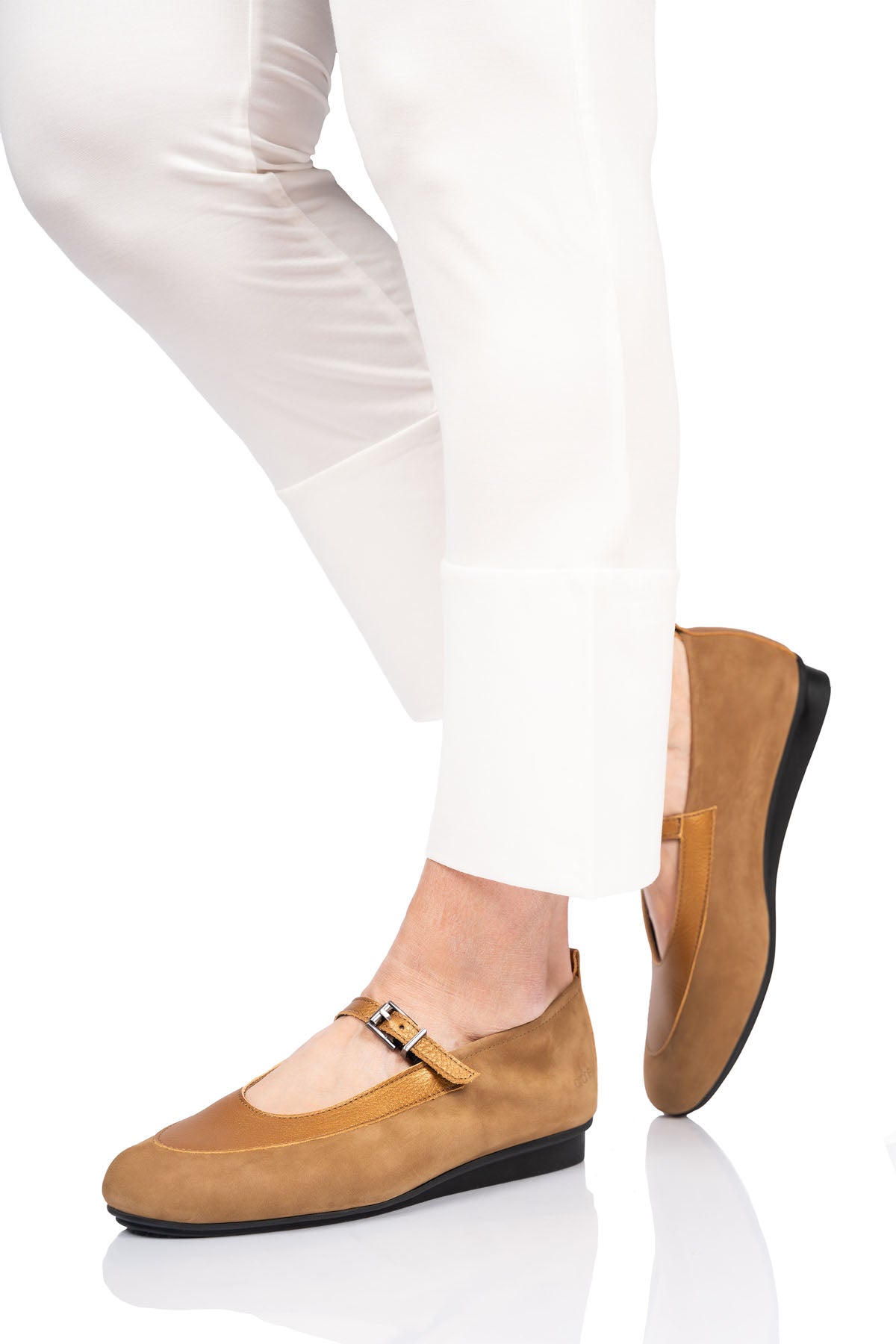 Arche Μπαλαρίνες με Μπαρέτα Nikaby - Ταμπά - Chic & Simple