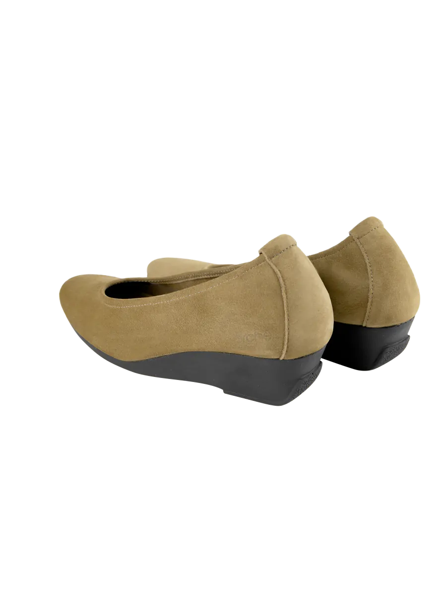 Arche Anyako Platform Ballerinas - Beige - Chic & Simple