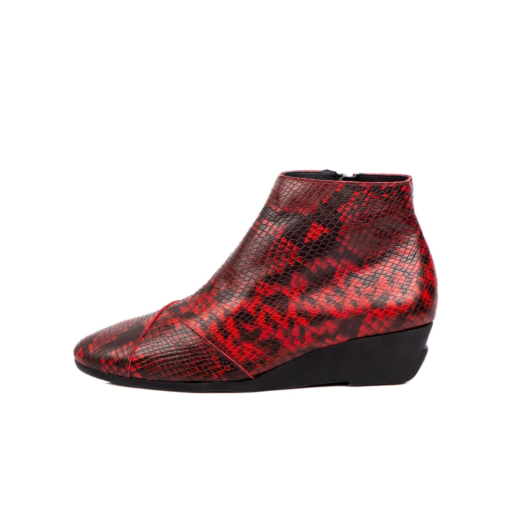 Chic & Simple Arche Ankle Boots Anyska - Rouge/Noir