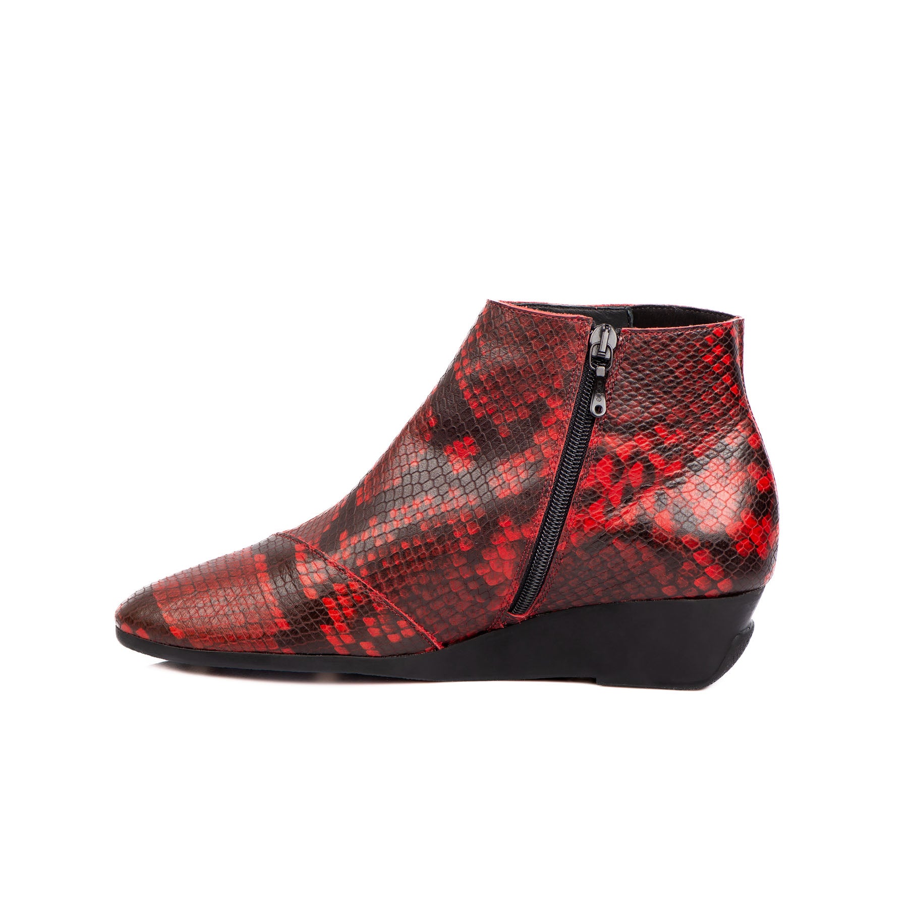 Chic & Simple Arche Ankle Boots Anyska - Rouge/Noir