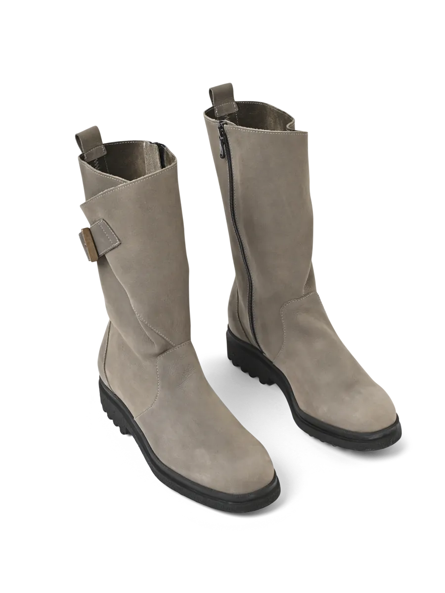 Arche Μπότες Honuro - Γκρι/Χακί - Chic & Simple 