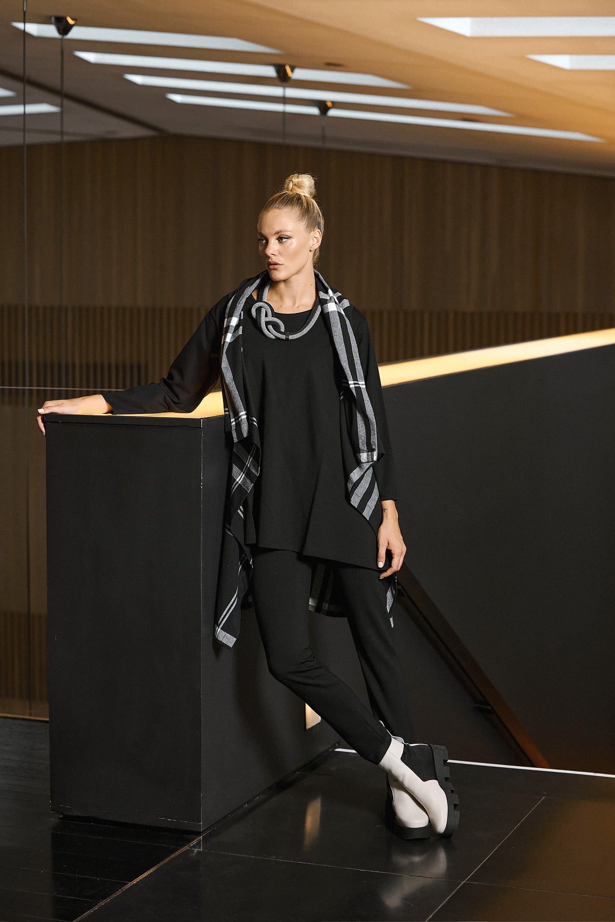 Μπότες Treeck - Άσπρο/Μαύρο