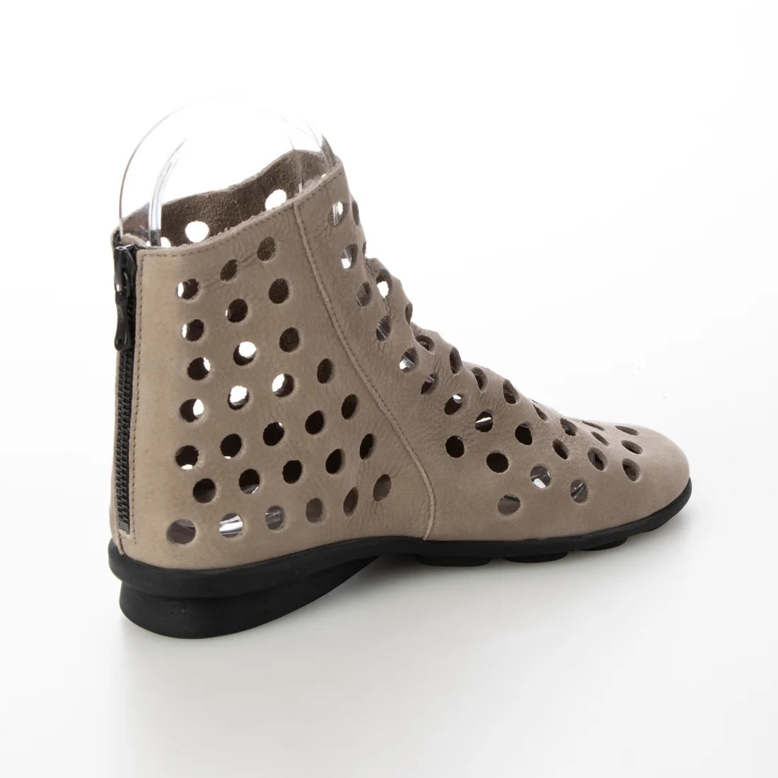 Arche Summer Boots with Laser Cut Dato Sabbia