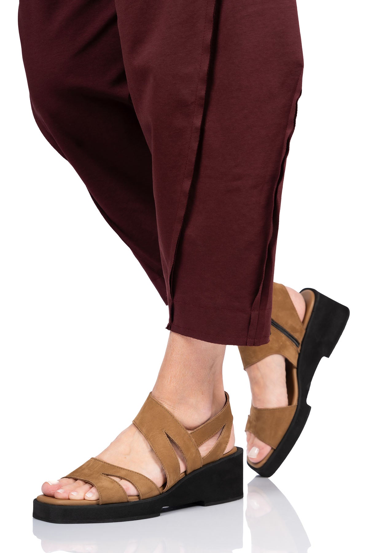 Arche Rialto Platform Sandals - Tan - Chic & Simple
