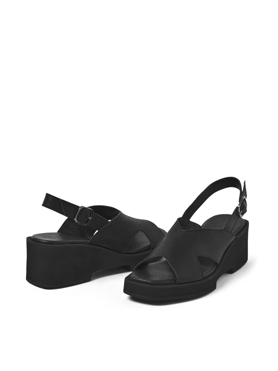 Arche Πλατφόρμες Rialea - Μαύρες - Chic & Simple