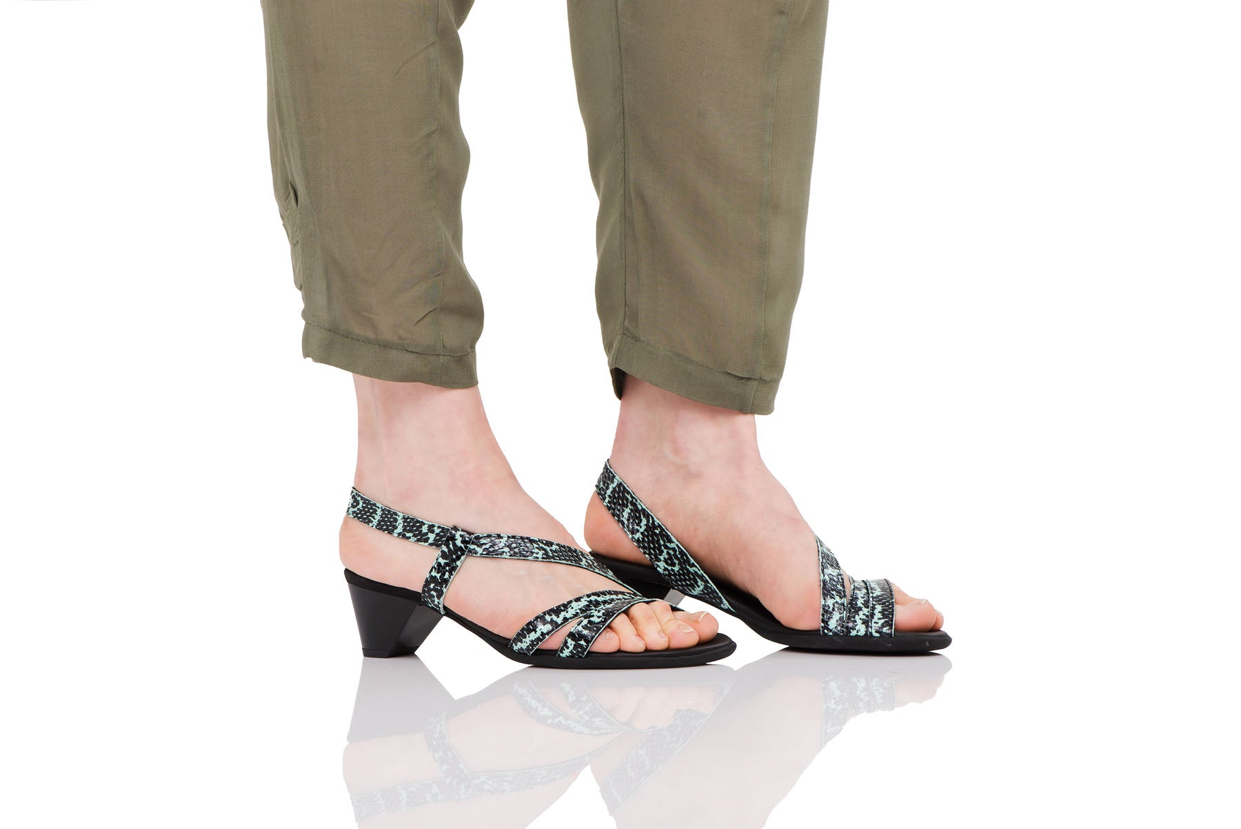 Chic & Simple Iziahl Sandals - Jade
