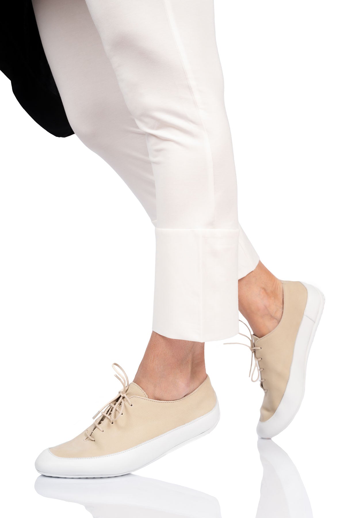 Arche Sneakers Fanoka - Ecru and White - Chic & Simple