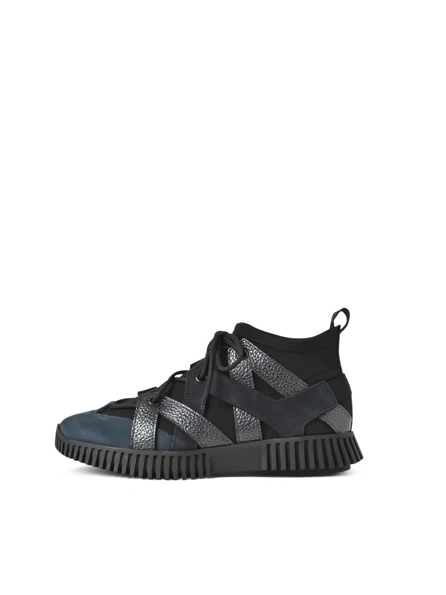 Arche Sneakers Havata - Multicolor Μπλε/Μαύρο/Ασημί - Chic & Simple 
