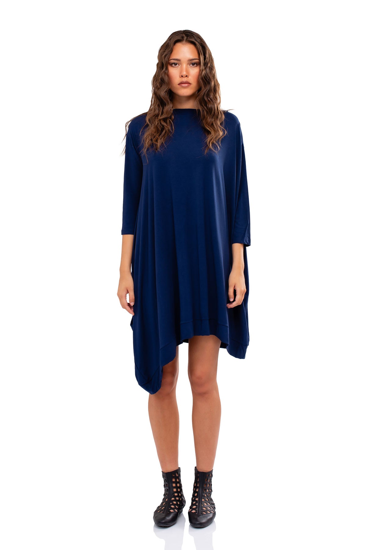 Chic & Simple Hara Blouse - Dark Blue