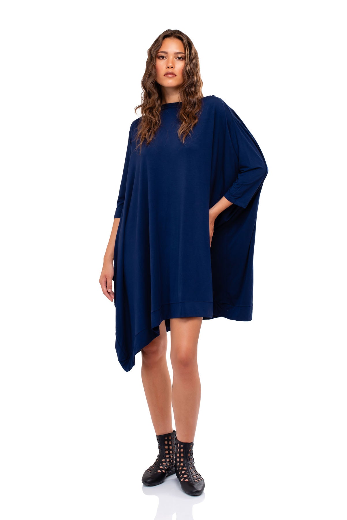 Chic & Simple Hara Blouse - Dark Blue
