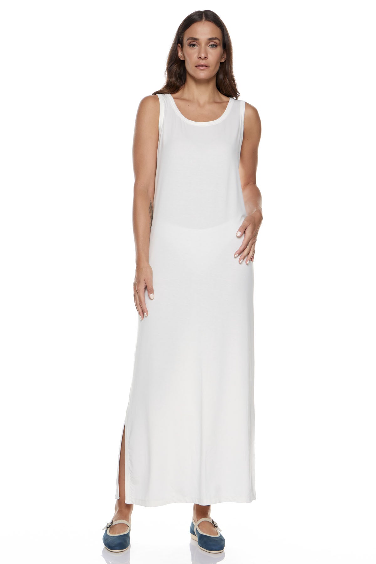 Chic & Simple Dress (Basics) Fationa - Ecru