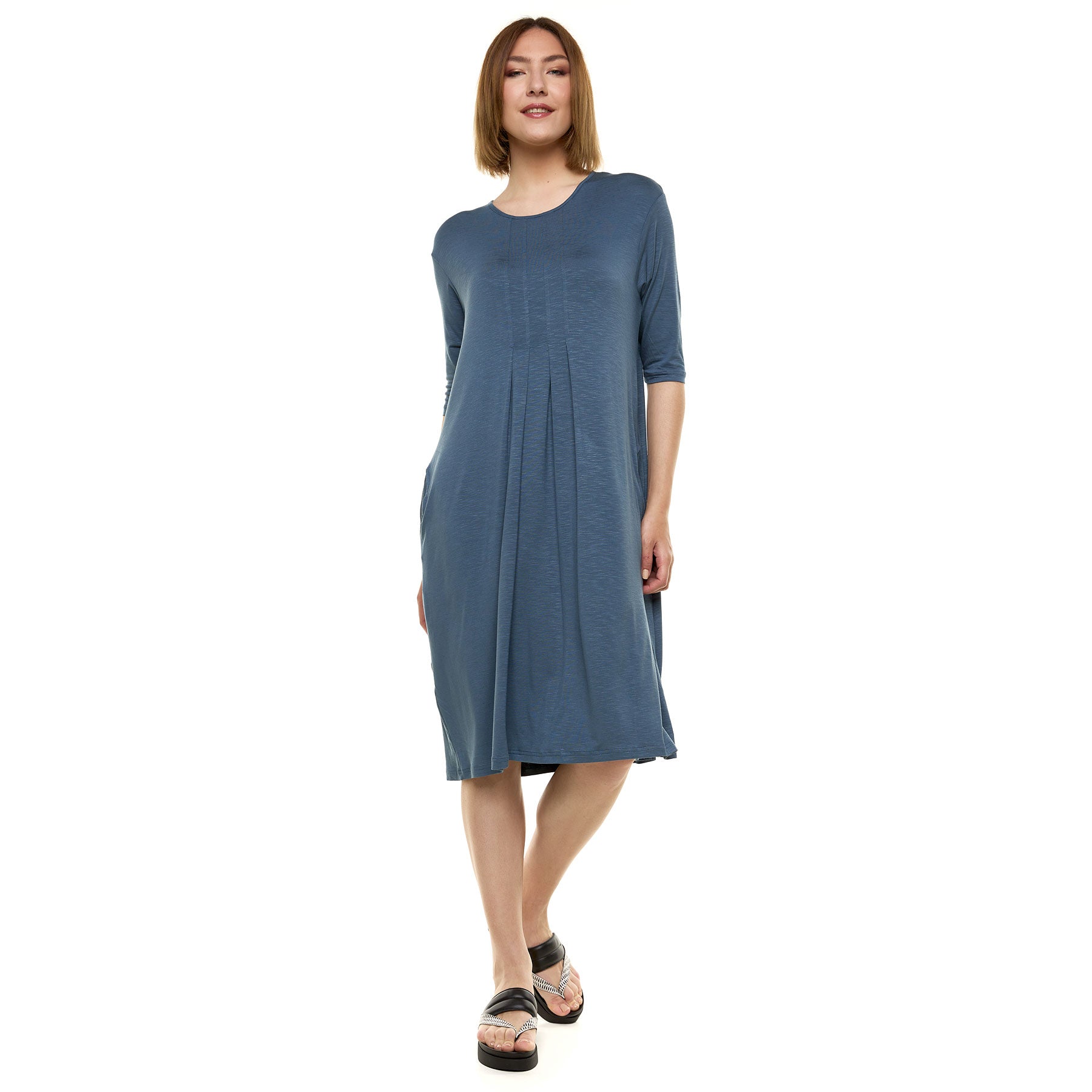 Chic & Simple Audrey Dress - Blue Raf