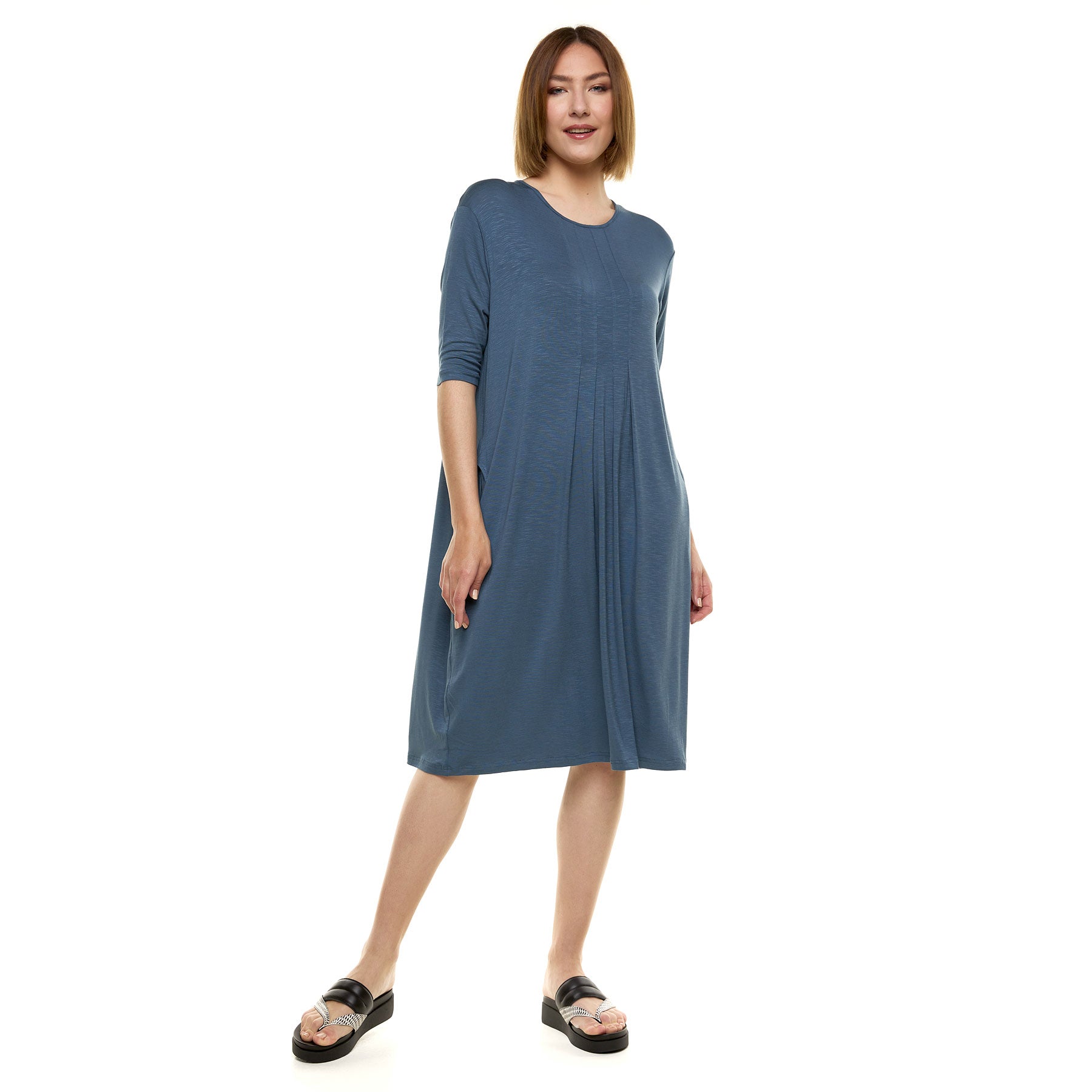 Chic & Simple Audrey Dress - Blue Raf