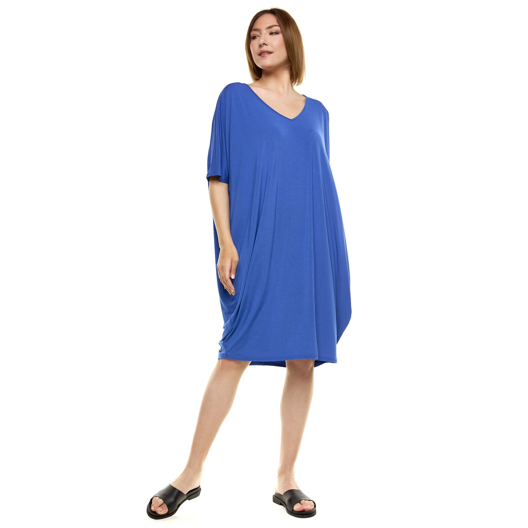 Chic & Simple Vilma Dress - Blue Rois